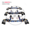 HMD Titanium Exhaust System Performance Catback for Chevrolet Corvette C8 Muffler With Valve