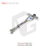 ING Stainless Steel Catback Exhaust With Valve Car Exhaust System For Jaguar F-type 3.0T