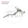 HMD Stainless Steel Exhaust System Performance Catback for Audi Q8 3.0T Single Pipe Version Muffler With Valve