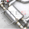 CEES Performance Catback For BMW M3 E90/E92/E93 4.0L 2008-2013 Exhaust Pipe Muffler Racing Valved Exhaust Systems