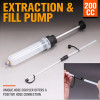 200/500ML Car Oil Extractor Pump Liquid Fluid Extraction Filling Syringe Transfer Hand Pump Automotive Tools