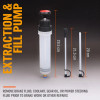 200/500ML Car Oil Extractor Pump Liquid Fluid Extraction Filling Syringe Transfer Hand Pump Automotive Tools