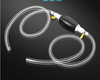 1 Universal Car Fuel Pump Kit DIY Cut Pipe Manual Hand Suction Pipe Pumping Durable For Liquid Petrol Tuning Fuel Diesel Pump