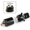 Universal Aluminum 2-port/ 3-port Oil Catch Can Tank with Breather Filter Engine Mini Oil Separator