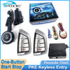 12V Car Engine Ignition Start Stop Button System Keyless Entry Push Start System Car Alarm with Remote Starter Car Accessories