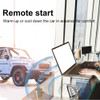 12V Car Engine Ignition Start Stop Button System Keyless Entry Push Start System Car Alarm with Remote Starter Car Accessories