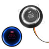 Car-styling 12V Entry Ignition Starter Switch Universal Auto Replacement Auto Car Engine Start Stop Push Button Keyless