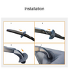 Car Wiper Arm Bottom Hole Protective Covers Silicone Car Windshield Wiper Sleeve Wiper Hole Dustproof Protector