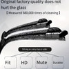 1Pc Automotive Universal U-type Soft Rubber Boneless Wiper HD Quiet Durable Automotive Wiper 16" 18" 19" 21" 22" 24"