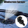 2Pcs Universal Front Windshield Washer Wiper Nozzle Sprayer Sprinkler Water Spout Outlet For Toyota Mazda Hyundai Car Accessorie