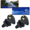 2Pcs Car Windshield Wiper Washer Spray Nozzle Fits Most Car Models Car Dual Holes Windshield Washer Nozzle Wiper Water Spray Jet 2Pcs Car Windshield Wiper Washer Spray Nozzle Fits Most Car Models Car Dual Holes Windshield Washer Nozzle Wiper Water Spray Jet