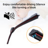 Universal Car Windshield Wiper Blades Double Layer Soft Rubber Automotive Replacement Wipers Easy to Install 16" 18" 22" 24" 26"