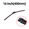 Universal Car Windshield Wiper Blades Double Layer Soft Rubber Automotive Replacement Wipers Easy to Install 16" 18" 22" 24" 26"