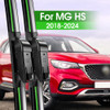 2pcs Front Windshield Wiper Blades For MGHS MG HS 2018-2024 2019 2020 2021 2022 2023 Windscreen Window Accessories