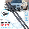 For BMW X6 E71 E72 2008 2009 2010 2011 2012 Cleaning Windscreen Windshield Window Accessories Auto Part Car Front Wiper Blades