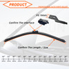 Car Front Windshield Wipers For Ford Focus 3 Hatchback 2011-2017 Wiper Blade Rubber 28"+28" Car Windshield Windscreen
