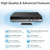 DVD Player for TV with HDMI compatible AV output, Home SVCD Player All