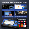TOPDON ArtiDiag600S OBD2 Scanner Automotive Diagnostic Tool Code Reader Oil/BMS/ABS/SAS/EPB/DPF/TPMS/Throttle Engine Test Scan