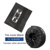 1PCS Universal Car Spare Tire Covers Case Auto Wheel Tires Storage Bags 210D Oxford Cloth Dust-proof Protector Car Styling