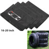 4Pcs/Lot Car Spare Tire Cover Case Polyester Auto Wheel Tires Storage Bags Vehicle Tyre Waterproof Dust-proof Protector Styling