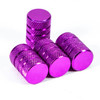 4Pcs Car Tire Valve Stems Cap Knurling Style Tire Valve Cap Aluminum Tire Wheel Stem Air Valve Cap car Universal accessories