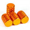 4Pcs Car Tire Valve Stems Cap Knurling Style Tire Valve Cap Aluminum Tire Wheel Stem Air Valve Cap car Universal accessories