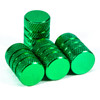 4Pcs Car Tire Valve Stems Cap Knurling Style Tire Valve Cap Aluminum Tire Wheel Stem Air Valve Cap car Universal accessories