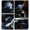 SEAMETAL Car Sensor Light for Floor Trunk Hood USB Rechargeable Automatic Induction Light Bar Magnetic Maual/Sensing Mode Lamp