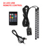 Universal Car RGB Ambient Lights LED Strips Interior Lamps 8 Colors Decorative Off Road 4x4 SUV Automobile Accessories Smart 12V