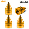 4pcs Car Tire Valve Cap Grenade Aluminum Tyre Valve Stem Cover Air Dust Cap Tire Valve Truck Bike Wheel Rim Valve Stem Cap