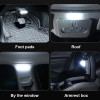 BLALION Car LED Touch Light Wall Reading Lamp Magnet Base Car Ceiling Light Ambient Mood Interior Lighting USB Rechargeable Lamp