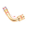 90 Degree Motorcycle Angle Bent Valve Adapter Tyre Tube Copper Silver Valve Extension Adapter for Truck Car Moto Bike Accessorie 90 Degree Motorcycle Angle Bent Valve Adapter Tyre Tube Copper Silver Valve Extension Adapter for Truck Car Moto Bike Accessorie