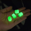 Car Luminous Tire Valve Caps Fluorescent Night Glowing Motorcycle Bicycle Bike Wheel Tyre Hub Valves Stem Cap Decor