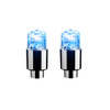 4Pcs Colorful LED Wheel Lights Car Tire Valve Caps Neon Light Bulb Universal Car Motorcycle Bicycle Valve Cover Auto Exterior