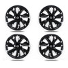 4PCS Blade Symmetry Design Hub Cap Fit for 2021-2023 Tesla Model Y 19 Inch Wheel Cover Replacement Retrofit Parts Full Cover