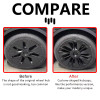 4Pcs For Tesla Model Y 19 Inch Automobile Hubcap Wheel Cover Performance Replacement Retrofit Parts Full Cover Accessories