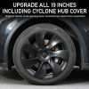 Automobile Hubcaps For Tesla Model Y 19 Inch 4Pcs/1Pcs Wheel Cover Car Replacement Retrofit Parts Full Cover Accessories