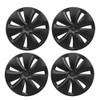 4Pcs 19 inch Wheel Hub Caps Decorative Protection Cover for Tesla Model Y 2021-2023 Car Tire Exterior Modification Parts