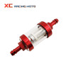 8mm CNC Aluminum Alloy Glass Motorcycle Gas Fuel Gasoline Oil Filter Moto Accessories for ATV KTM Honda Kawasaki YAMAHA SUZUKI