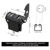 5V 4.2A Universal LED Car Charger Dual USB Switch For Can-AM Maverick X3 for Polaris RZR 1000 800 900 xp Ranger for Boat UTV ATV