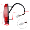 ATV 12V 3 Wire Brake Stop Light License Taillight Red for ATV Off Road Motorcycle Signal Lamp Accessories Car Lights