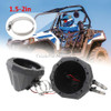 Compatible with Polaris RZR 1000 XP Can-Am Maverick X3 Kawasaki Honda 6.5" UTV ATV Speaker Enclosure Accessories 1.5-2" Clamps