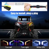 MICTUNING Car Light Accessories Led ATV UTV Remote Control RGB LED Turn Right Left Signal