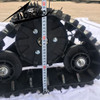 Accessories for Modifying Four Wheel Electric ATV &UTV Karting with Snowmobile Rear Track and Electric Motor Driven Parts