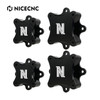 NICECNC For Yamaha Raptor 700 YFZ450 YFZ450R YFZ450X Front & Rear Wheel Hub Centric Spacer ATV UTV Accessories Billet Aluminum