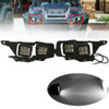 For 14-16 Polaris RZR XP1000 Led Headlight Kit A-Pillar Mounting Bracket With 3x3" Led Pods Work lights ATV UTV Accessories
