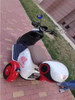 60V Electric Tricycle Lithium Battery Vehicle 75Km Range Motorcycle with LED Light