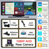 10.26" Dash Cam 4K Car Mirror Video Player Wireless Carplay Android Auto Car Monitor Multimedia GPS Rearview Camera Dashboard 10.26" Dash Cam 4K Car Mirror Video Player Wireless Carplay Android Auto Car Monitor Multimedia GPS Rearview Camera Dashboard