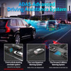 10.26" 4K Dash Cam ADAS Wireless CarPlay Android Auto Car DVR 5G WiFi GPS Navigation Rearview Camera Dashboard Video Recorder
