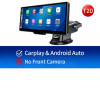 OBDPEAK T20 10.26" Dash Cam Rearview Camera Carplay & Android Auto Smart Player GPS Navigation Car DVR FM Mirror Monitor